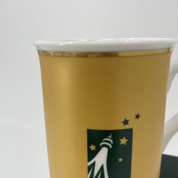 Macau Tower China Coffee Cup Mug You Are Here “Gold” - Picture 3 of 9